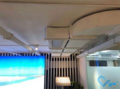 北京某寫字樓中央空調 三菱新風安裝工程